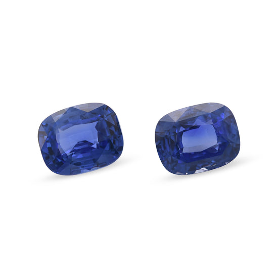 7.13 قيراط أزرق سريلانكا ياقوت وسادة GIA