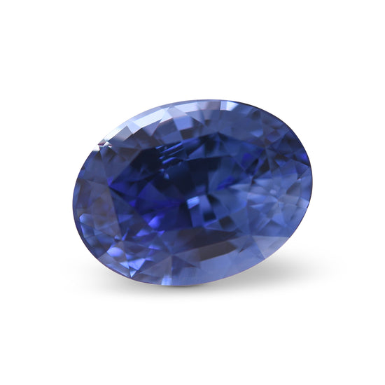 7.57 Carat Blue SRI LANKAN Oval Sapphire CD