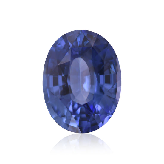 7.58 Carat Blue SRI LANKAN Oval Sapphire CD