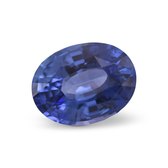 7.58 Carat Blue SRI LANKAN Oval Sapphire CD