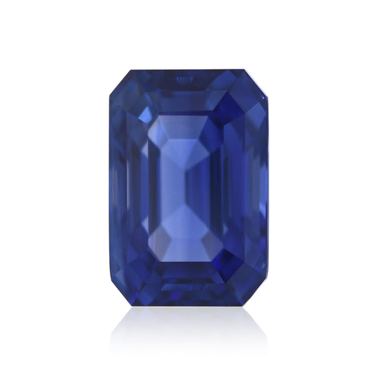 7.73 Carat Blue MADAGASCAR Emerald Sapphire AGL No Heat