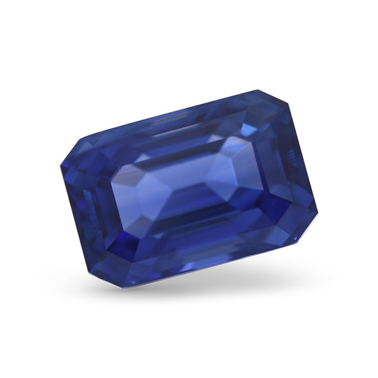 7.73 Carat Blue MADAGASCAR Emerald Sapphire AGL No Heat