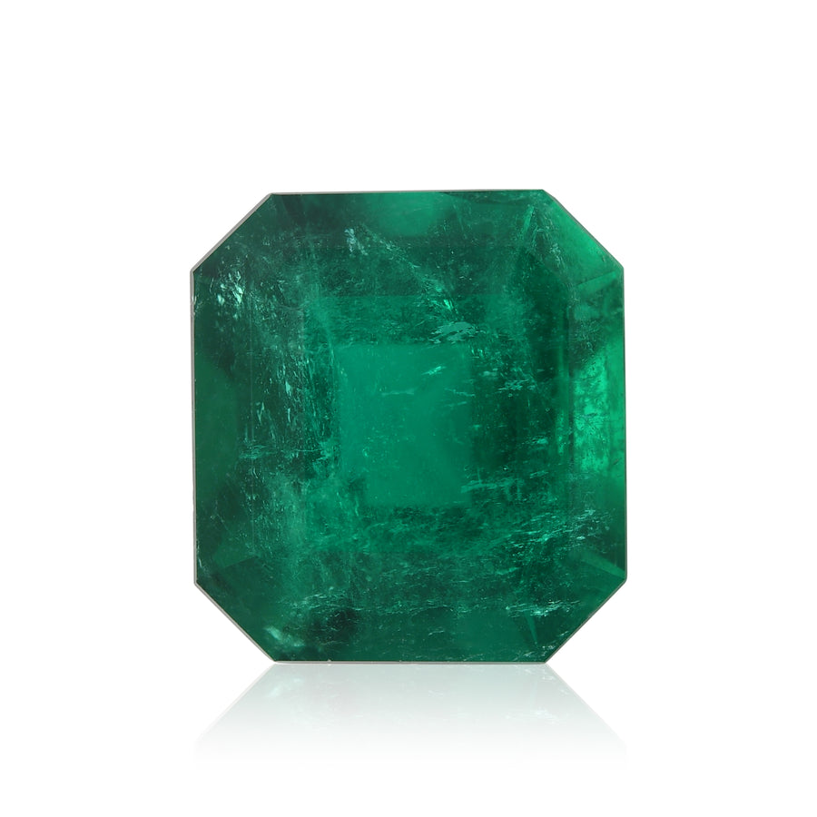 7.81 Carat Green COLOMBIAN Emerald Emerald GRS