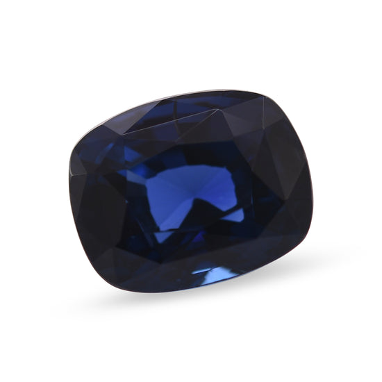 7.90 Carat Blue MADAGASCAR Cushion Sapphire GIA & GUBELIN