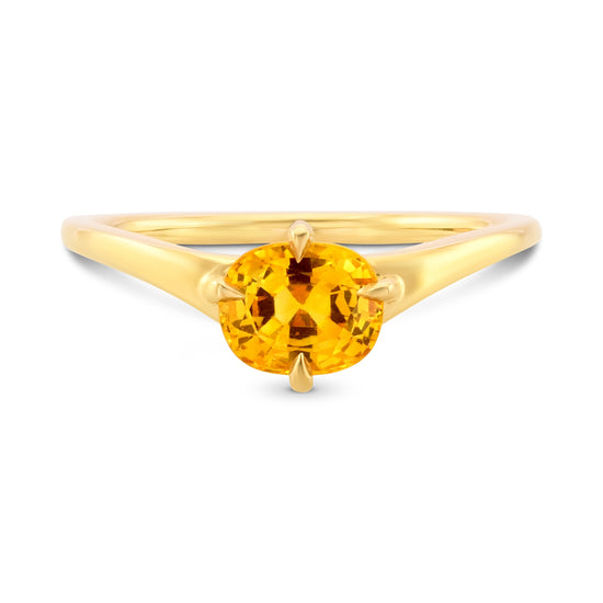 Yellow Sapphire Ring