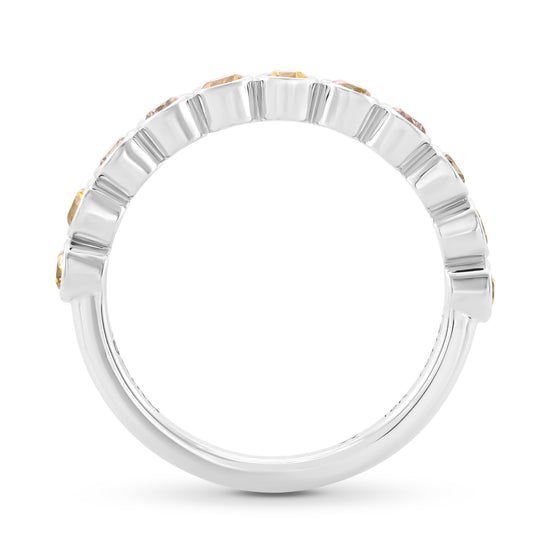 Multi color Diamond Half Band
