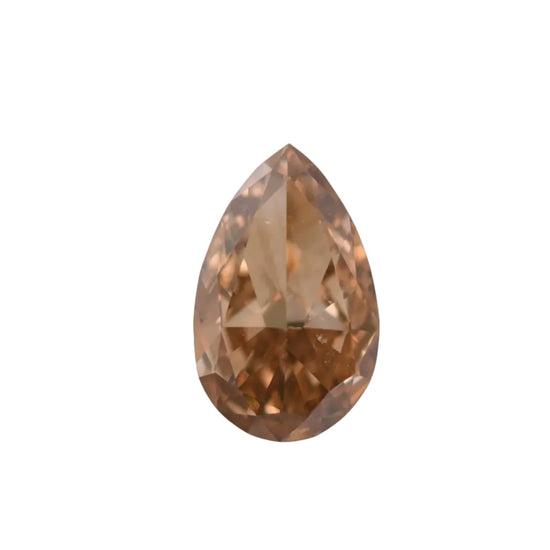 2.00 Carat Fancy Deep Brown Pear Diamond VS2