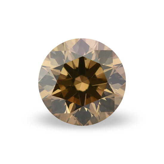 1.05 Carat Fancy Brown Round Brilliant Diamond VS2 IGI