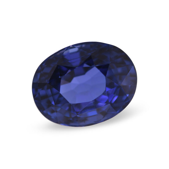 8.03 Carat Blue SRI LANKAN Oval Sapphire AGL