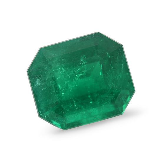 8.57 Carat Green COLOMBIAN Emerald Emerald GRS