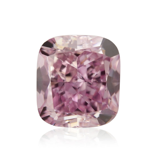 0,50 Karat Fancy Intense Purplish Pink Cushion Diamant VVS2 GIA