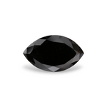 2.8 Carat Natural Black Marquise Diamond GIA