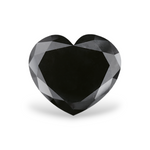 13.27 Carat Natural Black Heart Diamond GIA
