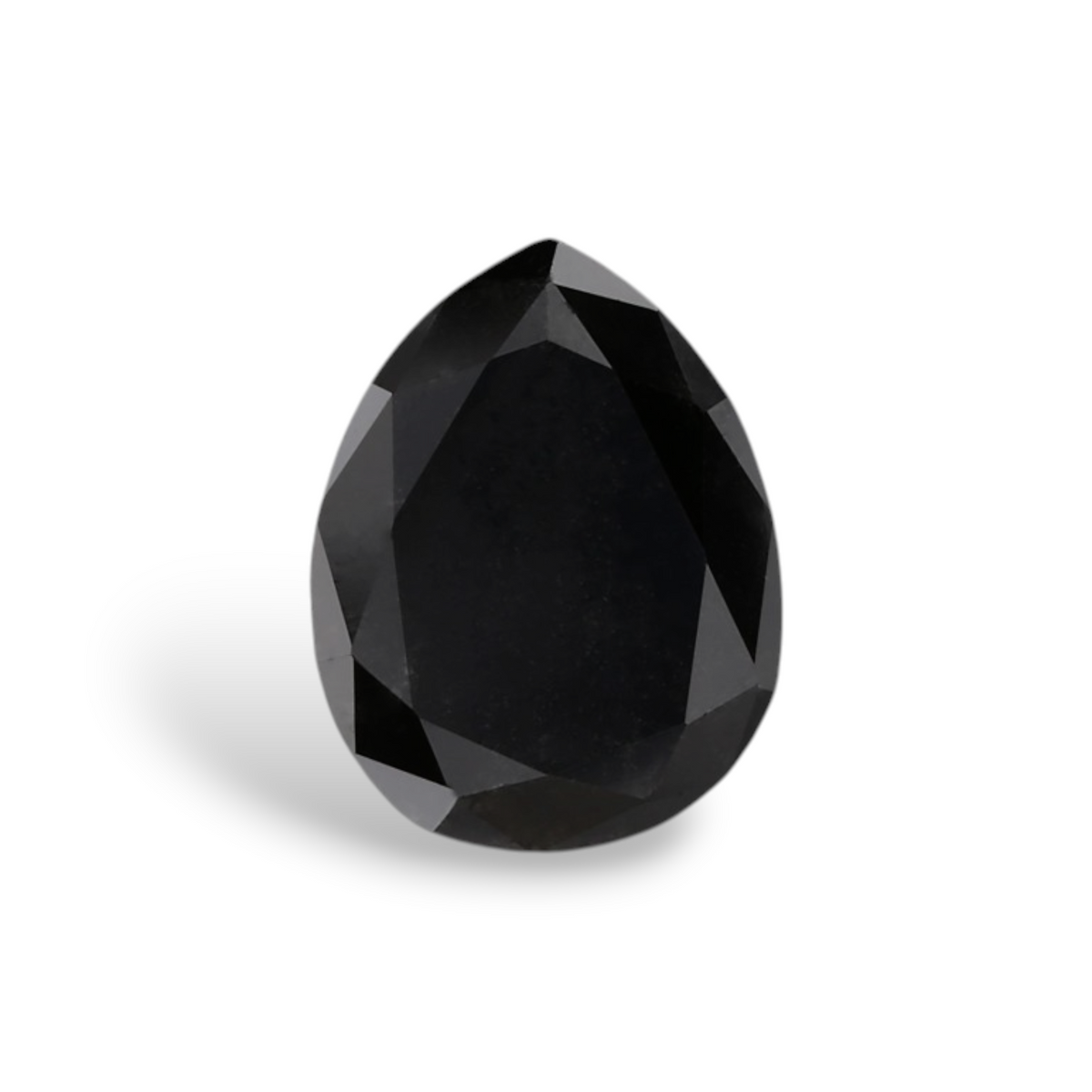 1.01 Carat Natural Black Pear Diamond GIA