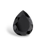 1.7 Carat Natural Black Pear Diamond GIA