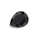1.7 Carat Natural Black Pear Diamond GIA