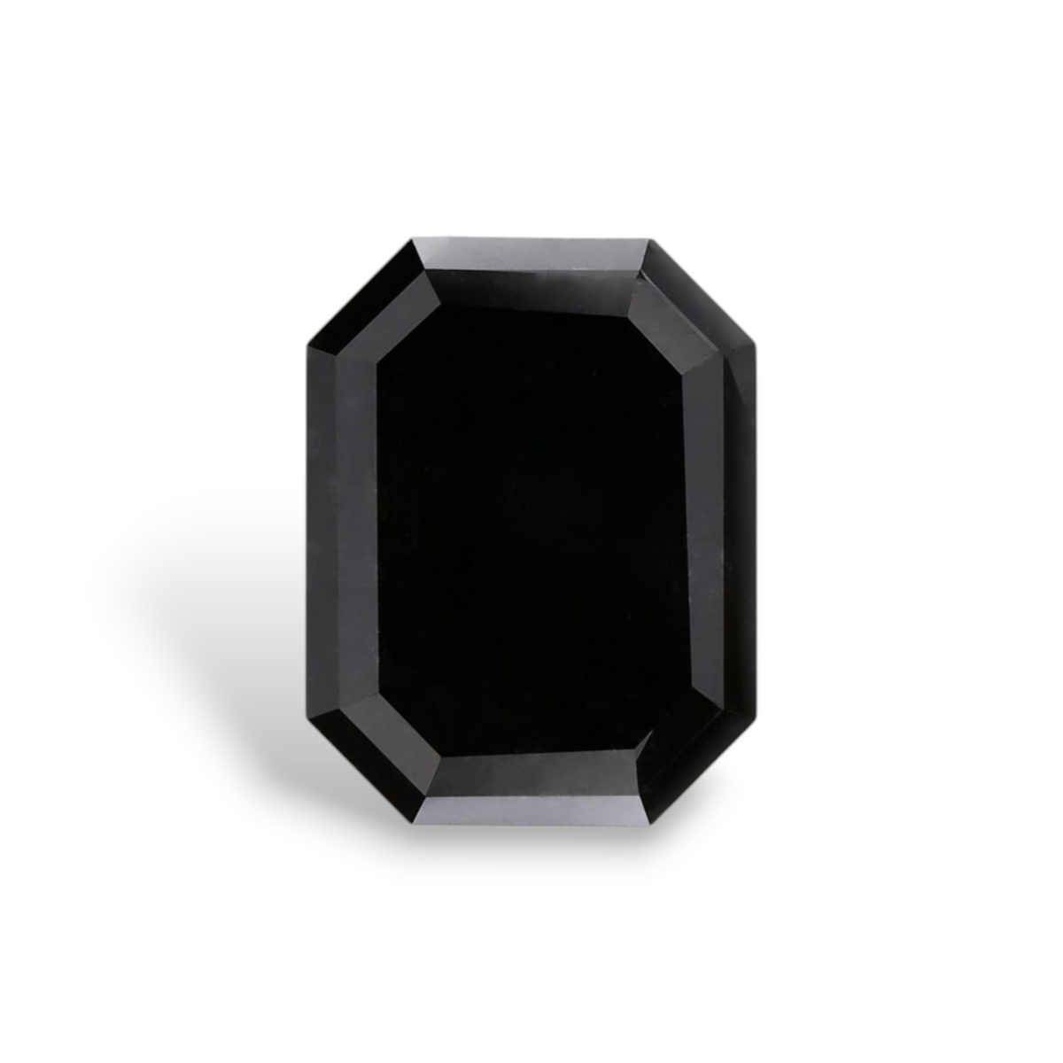 2.94 Carat Natural Black Emerald Diamond GIA