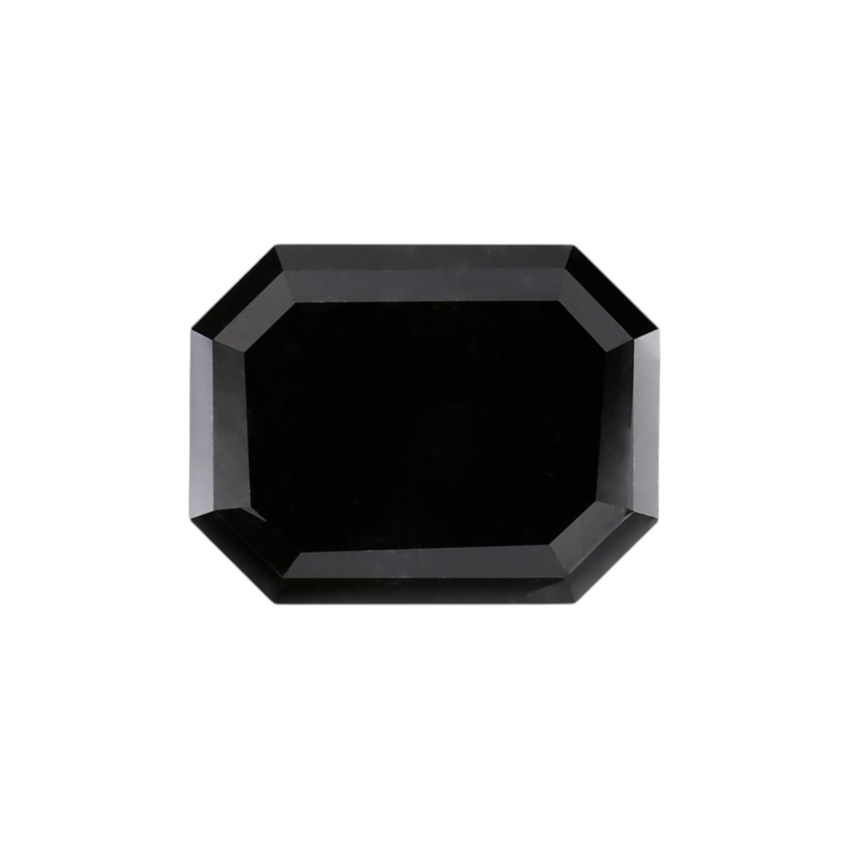 2.94 Carat Natural Black Emerald Diamond GIA