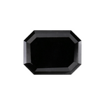 2.94 Carat Natural Black Emerald Diamond GIA