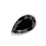 1.81 Carat Natural Black Pear Diamond GIA