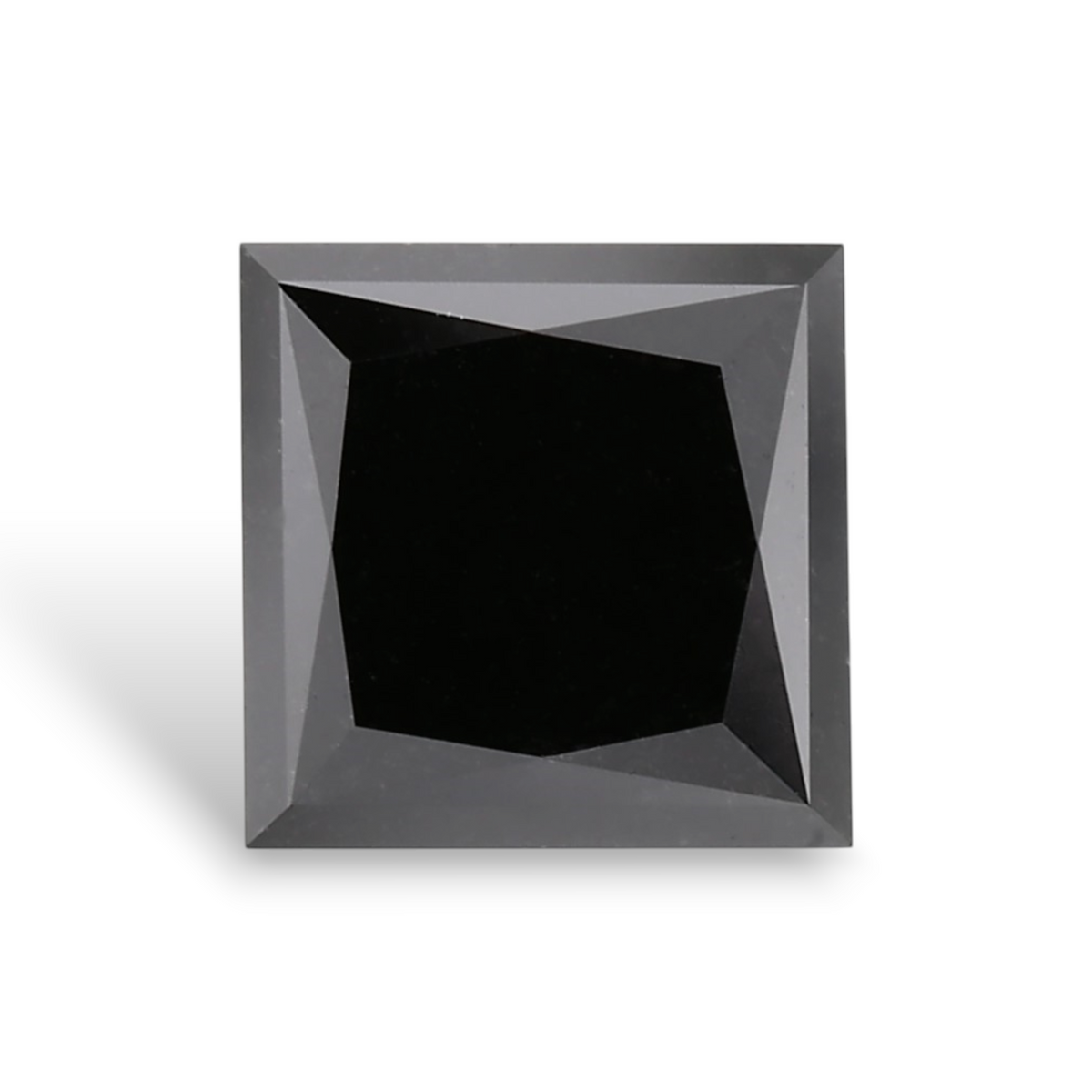 1.09 Carat Natural Black Princess Diamond GIA
