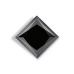 1.09 Carat Natural Black Princess Diamond GIA