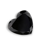 2.52 Carat Natural Black Heart Diamond GIA