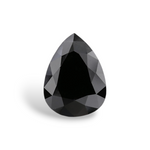 2.08 Carat Natural Black Pear Diamond GIA