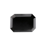 1.25 Carat Natural Black Emerald Diamond GIA