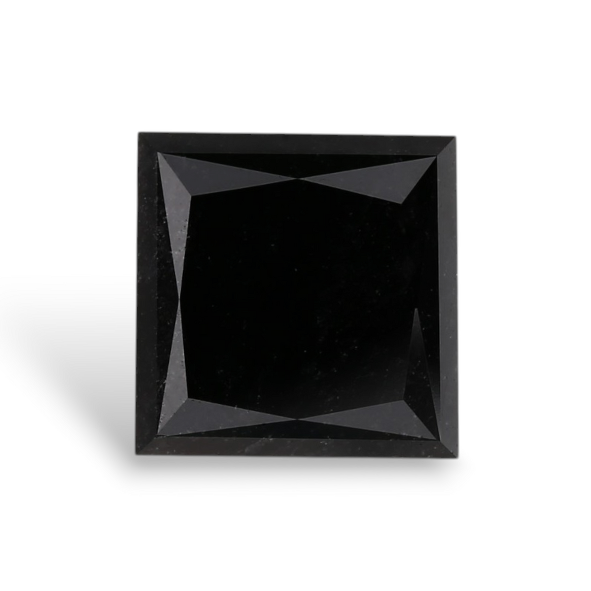 1.94 Carat Natural Black Princess Diamond GIA