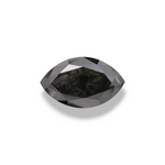 10.92 Carat Black Marquise Diamond