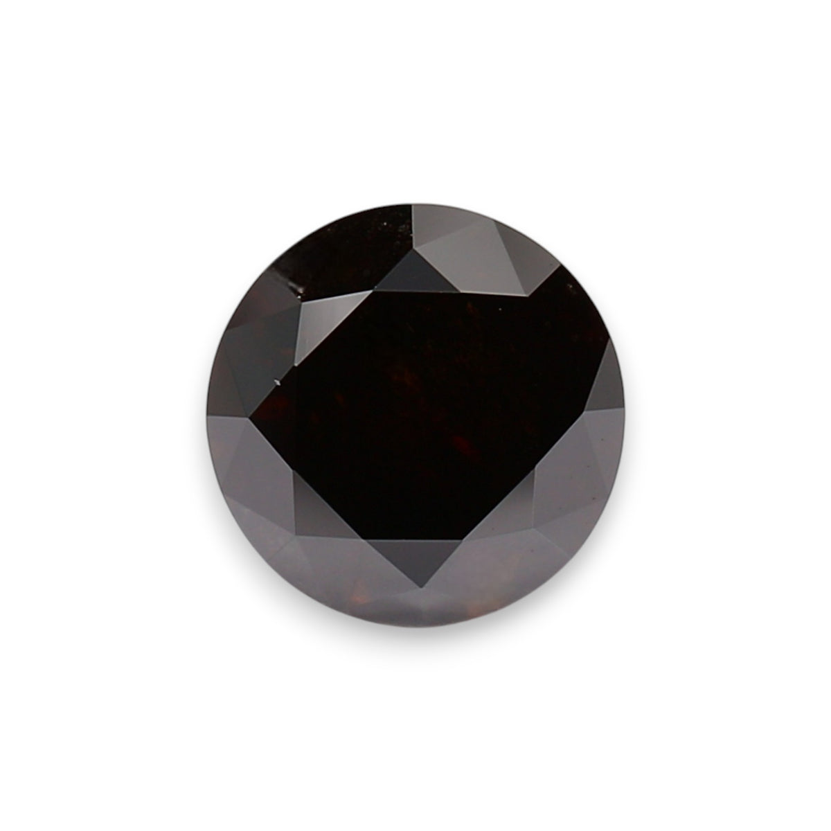2.01 Carat Dark brown Round Diamond