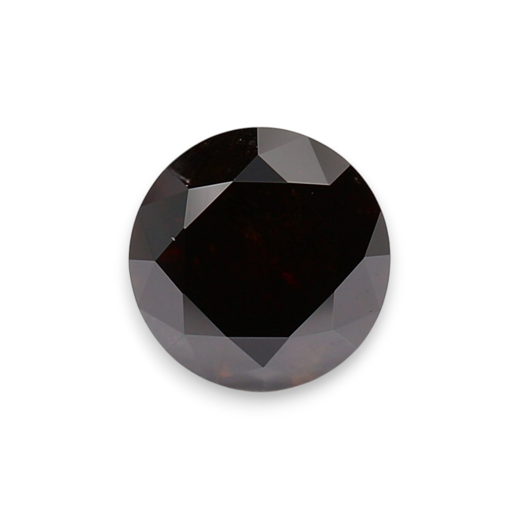 2.01 Carat Dark brown Round Diamond