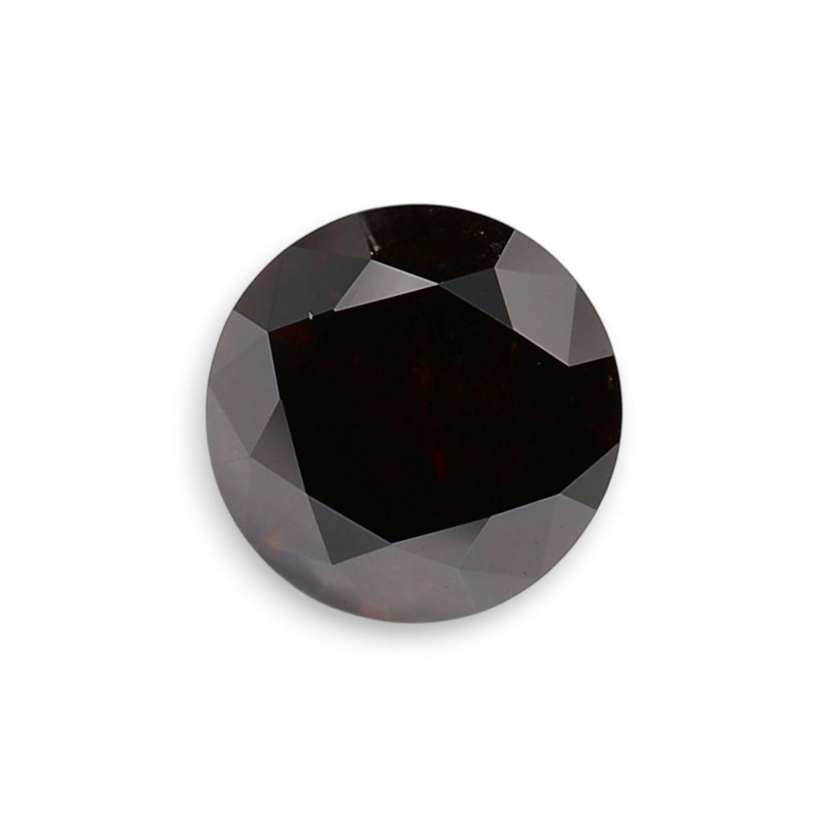 2.01 Carat Dark brown Round Diamond