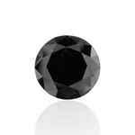 4.11 Carat Black Round Diamond