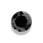 4.11 Carat Black Round Diamond