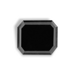 1.02 Carat Natural Black Emerald Diamond GIA