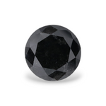1.01 Carat Natural Black Round Diamond GIA