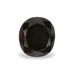 1.74 Carat Natural Black Oval Diamond GIA
