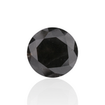 6.2 Carat Black Round Diamond