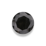 6.2 Carat Black Round Diamond