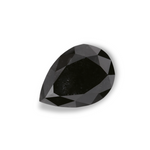 1.09 Carat Natural Black Pear Diamond GIA