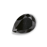1.02 Carat Natural Black Pear Diamond GIA