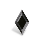 2.64 Carat Natural Black Lozenge Diamond GIA