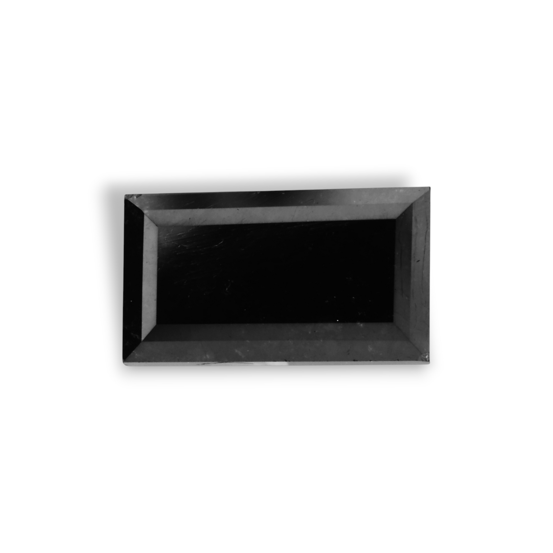 1.77 Carat Natural Black Emerald Diamond GIA