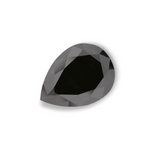 2.19 Carat Natural Black Pear Diamond GIA