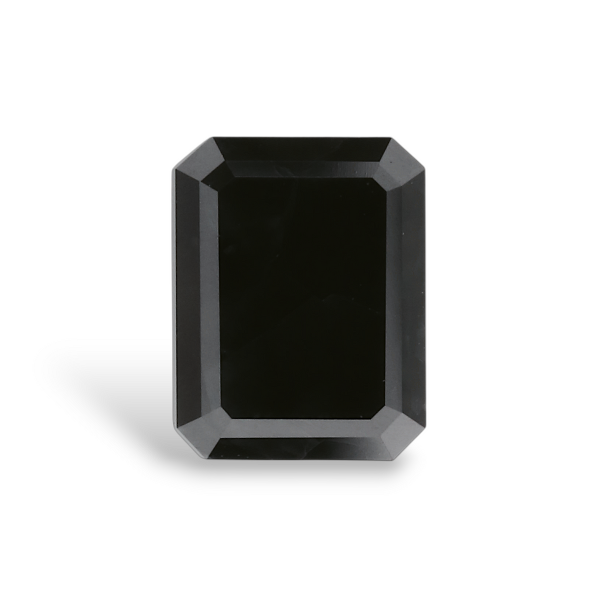 1.34 Carat Natural Black Emerald Diamond GIA