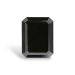 1.34 Carat Natural Black Emerald Diamond GIA