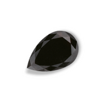 2.11 Carat Natural Dark black Pear Diamond GIA