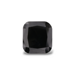 3.16 Carat Black Cushion Diamond